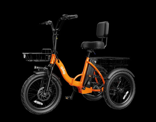Qlife Triker 2.0 Folding 3 Wheel Electric Bike