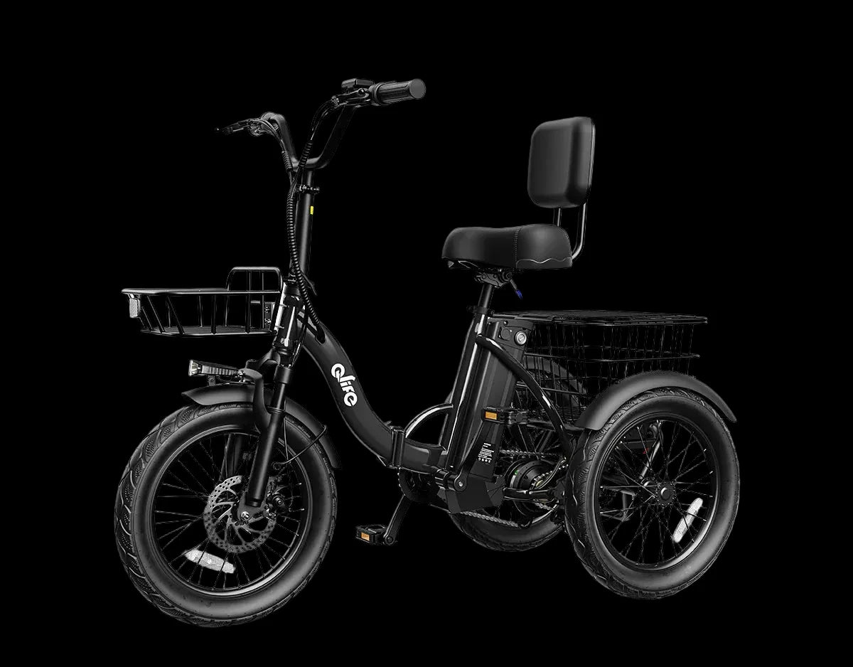 Qlife Triker 2.0 Folding 3 Wheel Electric Bike