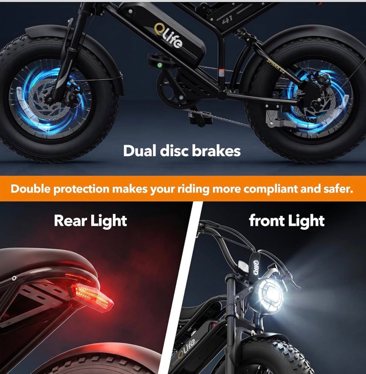 Qlife Spark D1 Electric Bike