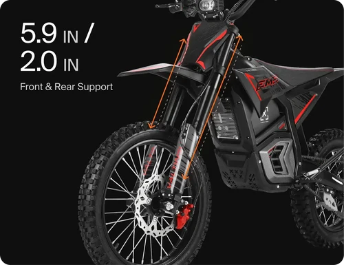 VALTINSU EM-5 Pro Off-Road Black Electric Dirt Bike