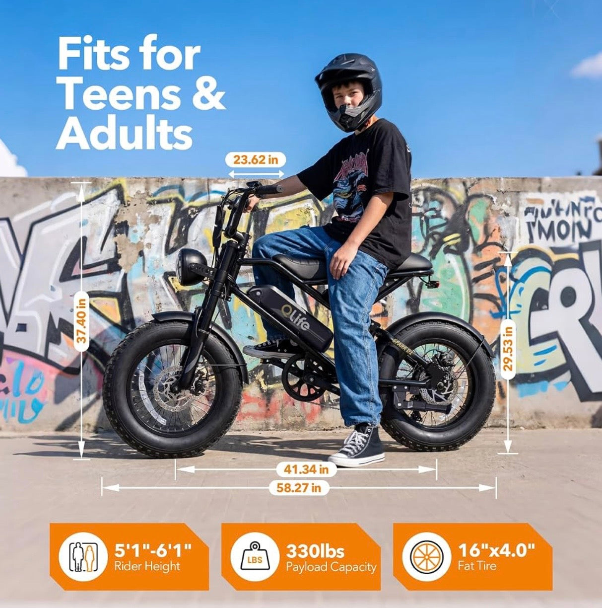 Qlife Spark D1 Electric Bike