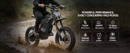 Bibuff GT600 Electric Dirt Bike