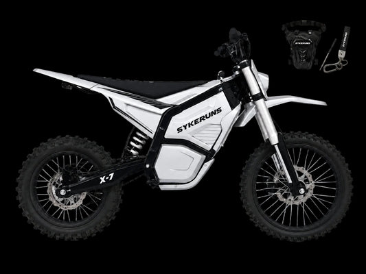 SYKERUNS X7 electric dirt bike right side